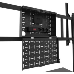 Neomounts FL50-575BL1 Neomounts MOVE Go XL Mobile Floor Stand (fast install, height adjustable), black