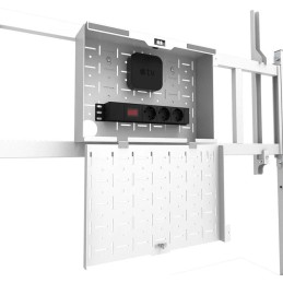 Neomounts FL50-575WH1 Neomounts MOVE Go XL Mobile Floor Stand (fast install, height adjustable), white