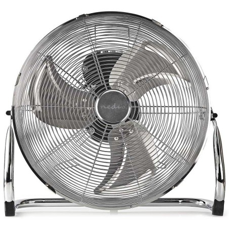 NEDIS podlahový ventilátor/ průměr 40 cm/ výkon 80 W/ 3 rychlosti/ naklápěcí/ kov