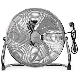 NEDIS podlahový ventilátor/ průměr 40 cm/ výkon 80 W/ 3 rychlosti/ naklápěcí/ kov