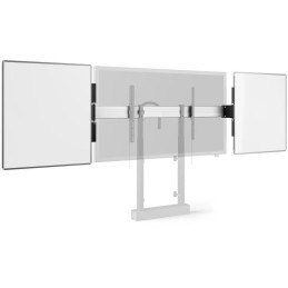 Vogels Postranní tabule 75" pro elektrický lift RISE s montáží podlaha-stěna, křídla bílá zvenku, zelená zevnitř