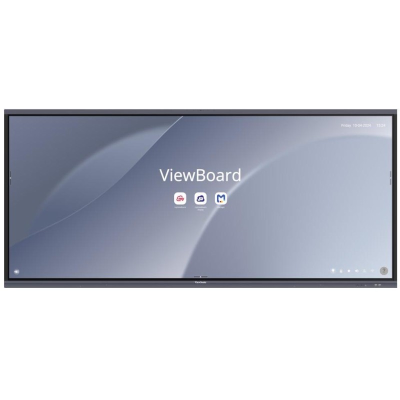 ViewSonic Flat Touch Display IFP92UW/ 92"/WUHD/128GB/8GB/450cd / Android / OPS/ HDMI/ USB-C/Subwoofer Speaker/ Black