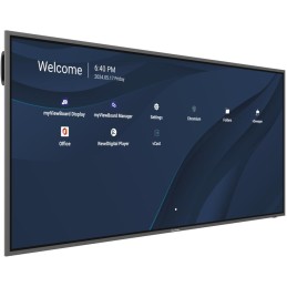 ViewSonic Flat Display CDE92UW/92"/WUHD/ 500nits, 5000:1, 8G RAM/128GB/ OPS slot/ HDMIDP/USB/Audio/RS232/Speaker/black