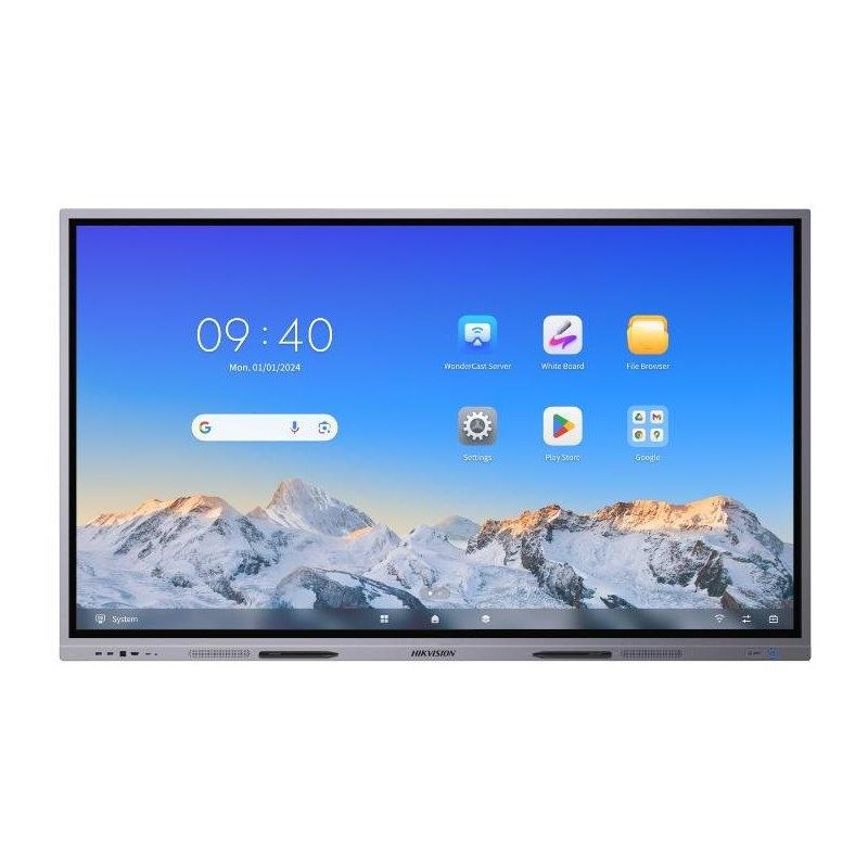 HIKVISION interaktivní dotykový panel 98", 4K, 50points touch , Android 13, 8+128GB Google apps (EDLA )
