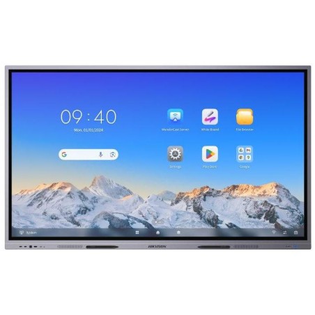 HIKVISION interaktivní dotykový panel 98", 4K, 50points touch , Android 13, 8+128GB Google apps (EDLA )
