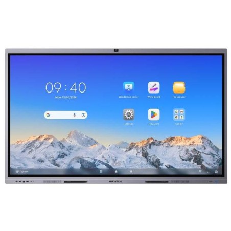 HIKVISION interaktivní dotykový panel 98", 4K, 50points ,Android 13 ,8+128GB,8 MP camera,8 microphone arrays,Google apps
