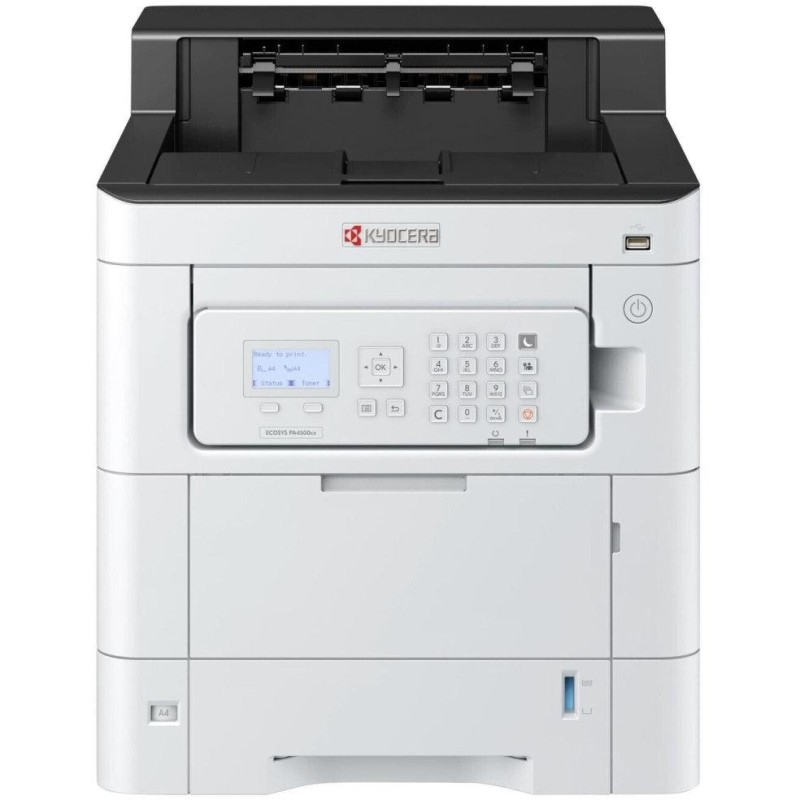 Kyocera ECOSYS PA4500cx/ barevná /A4/ 45ppm/ 1200x1200 dpi/1GB RAM/ PCL + PS3/Duplex/ USB/ LAN/Displej