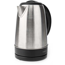 NEDIS rychlovarná konvice KAWK340EAL/ objem 1,7 l/ otáčení o 360°/ nerezová ocel/ spotřeba 2200 W/ černá / hliník