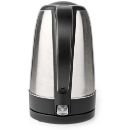 NEDIS rychlovarná konvice KAWK340EAL/ objem 1,7 l/ otáčení o 360°/ nerezová ocel/ spotřeba 2200 W/ černá / hliník