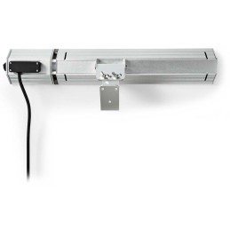 NEDIS ohřívač terasy/ spotřeba 2000 W/ 9 nastavení teploty/ IP65/ na zeď/ hliník