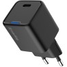 FARBE 1x USB-C/ Wandladegerät/ GaN/ PD/ PPS/ 25W/ Schwarz