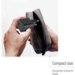 COLORWAY 1x USB-C/ síťová nabíječka/ GaN/ PD/ PPS/ 25W/ Černá