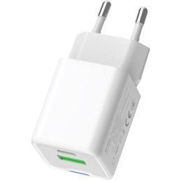 COLORWAY 1x USB-C/ síťová nabíječka/ GaN/ PD/ PPS/ QC/ 35W/ Bílá