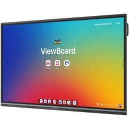 ViewSonic dotykový panel IFP8651 4K 86" Android 14 EDLA, 50 Multi touch,450nits,16G RAM/128GB,OPS slot,HDMI,VGA, DP,USB