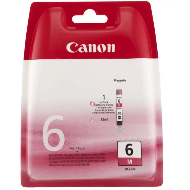 Canon inkoustová náplň BCI-6M/ Magenta
