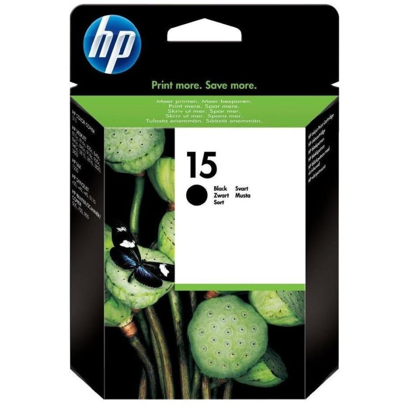 HP (15) C6615DE - ink. náplň černá, DJ 840(5), 9(2)40 originál