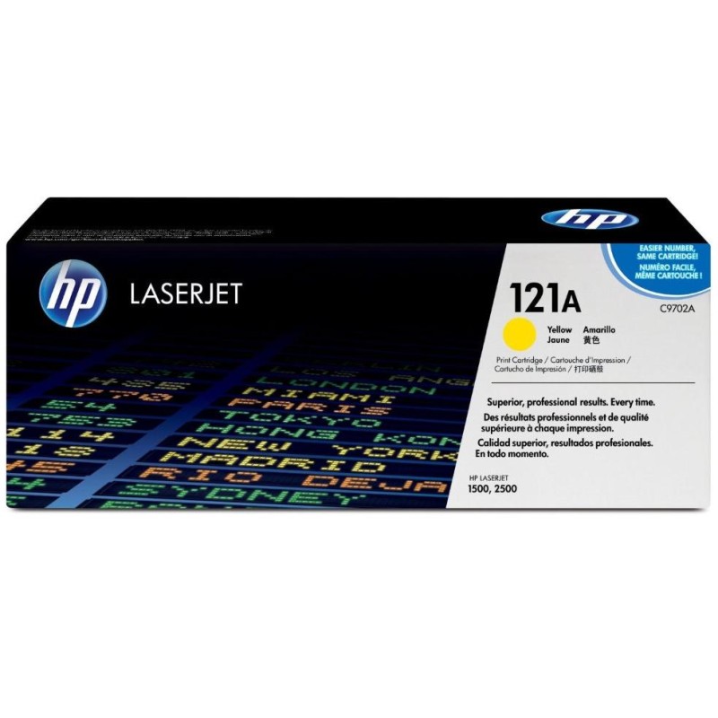 HP color toner, C9702A, žlutý CLJ 2500 originál