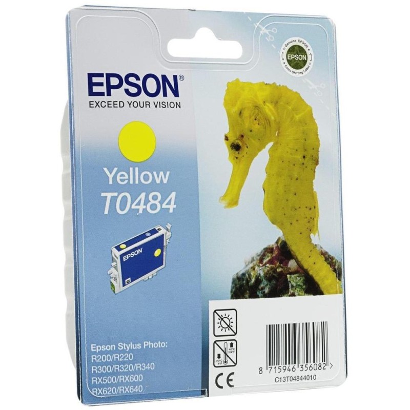 Epson inkoustová náplň/ C13T048440/ Stylus R300/ RX500/ RX600/ Žlutá