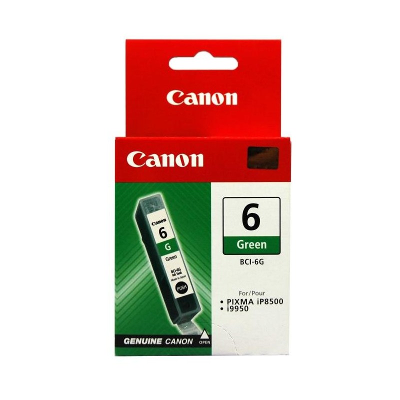 Canon inkoustová náplň BCI-6G/ Zelená