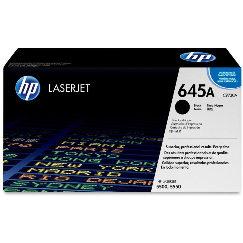 HP  toner, C9730A, černý CLJ 5500 originál