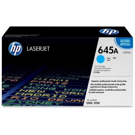 HP  toner, C9731A, azurový, CLJ 5500 originál