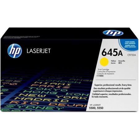 HP  toner, C9732A, žlutý, CLJ 5500 originál
