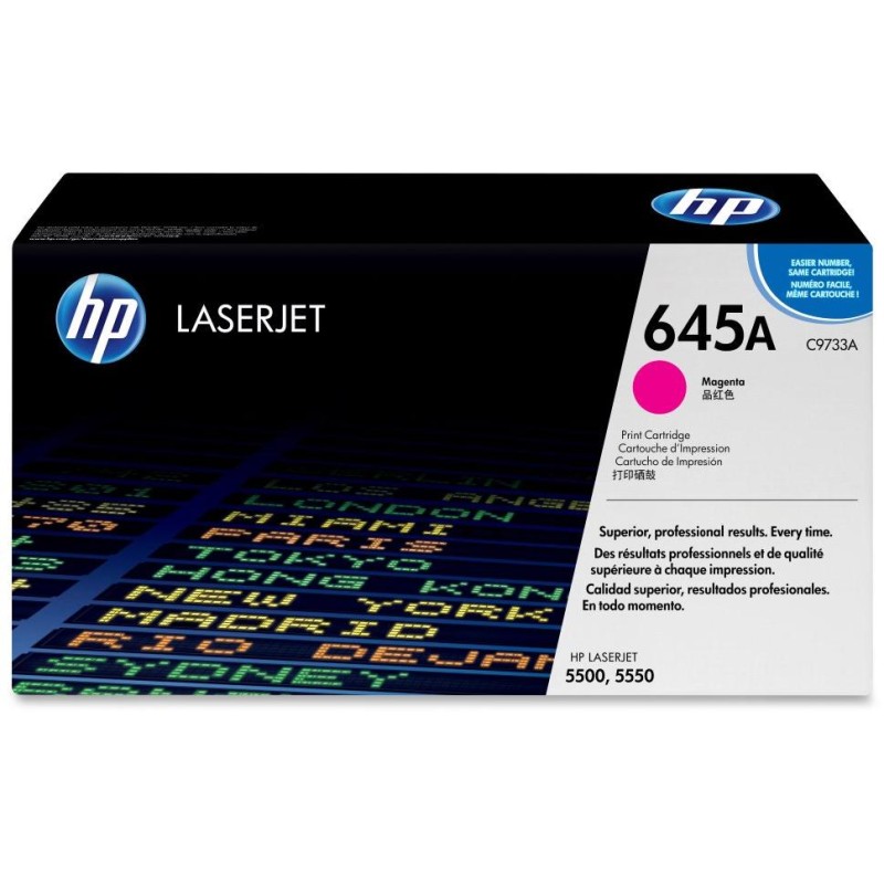 HP  toner, C9733A, purpurový, CLJ 5500 originál