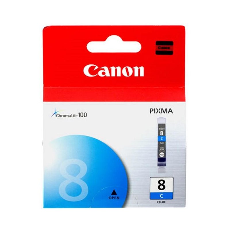 Canon inkoustová náplň CLI-8C/ azurová