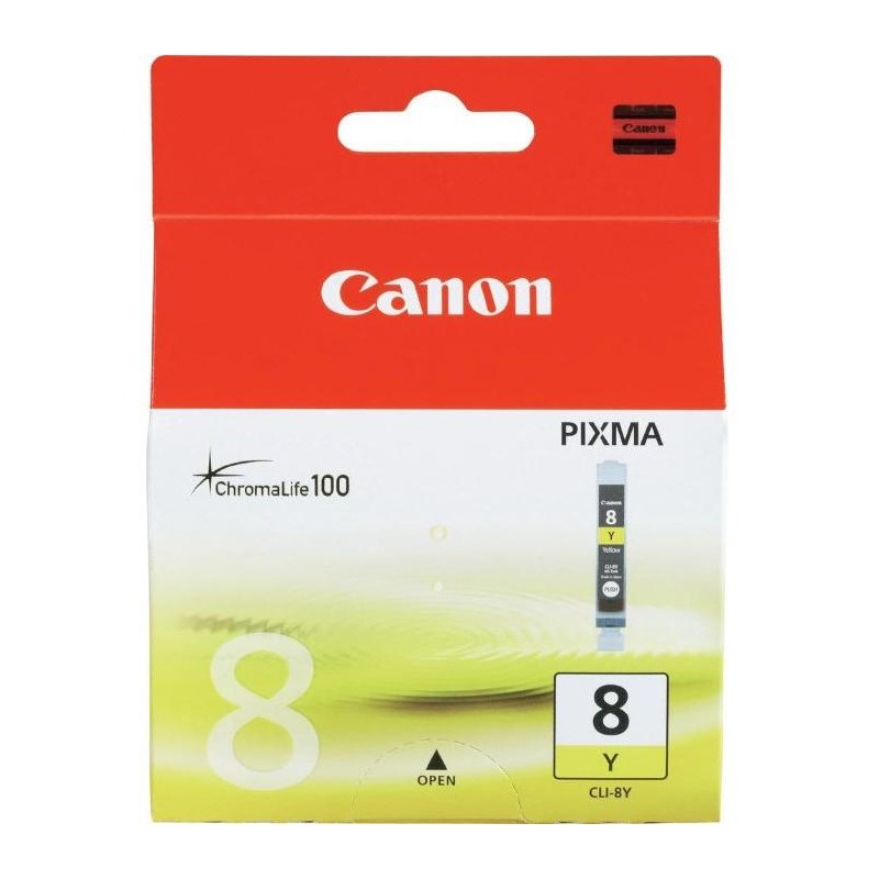 Canon inkoustová náplň CLI-8Y/ žlutá