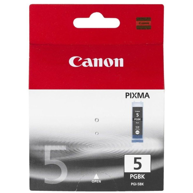 Canon inkoustová náplň PGI-5Bk/ černá
