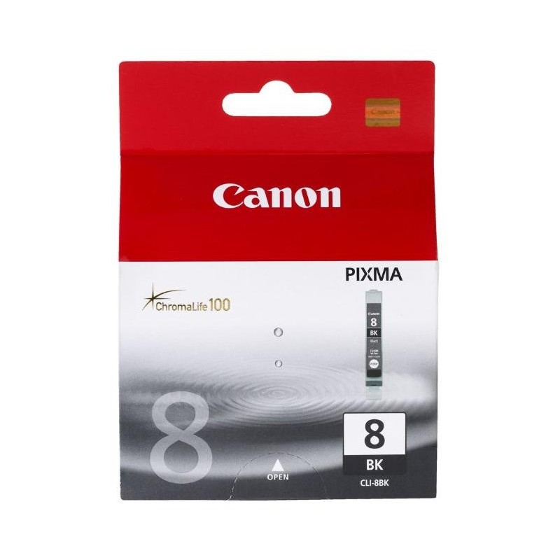 Canon inkoustová náplň CLI-8Bk/ černá - 0620B001