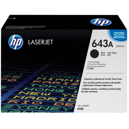 HP černý toner, Q5950A, CLJ 4700 originál