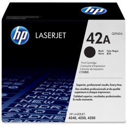 HP černý toner, Q5942A , LJ 4250/4350 originál