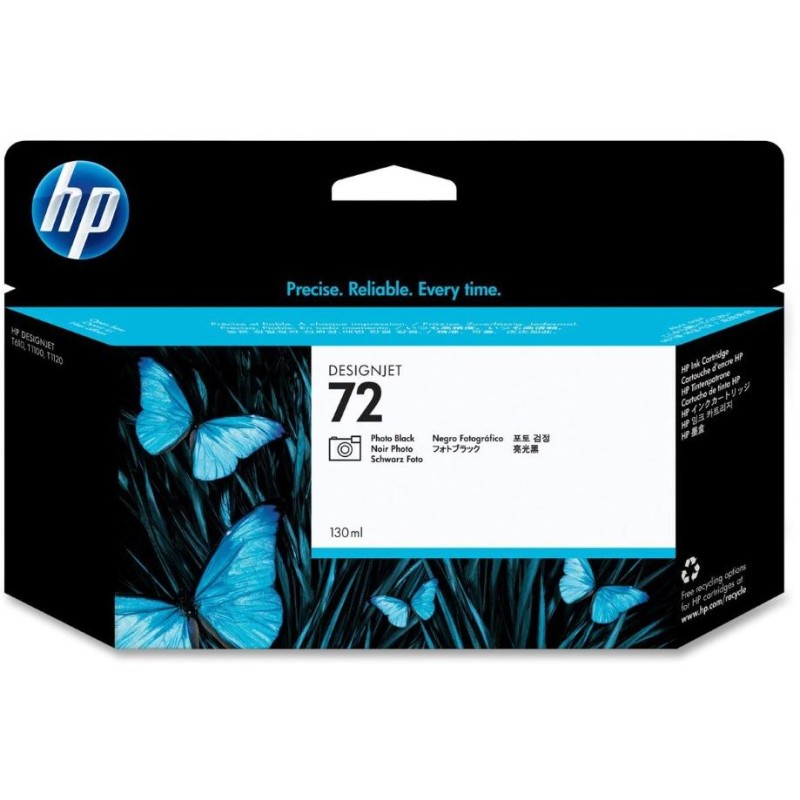 HP (72) Photo Black cartdridge pro DJ T1100, 130ml, C9370A  originál