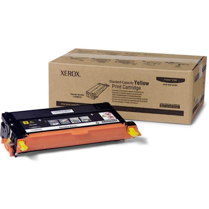 Xerox original toner Phaser 6180/ žlutý/ 2000s.