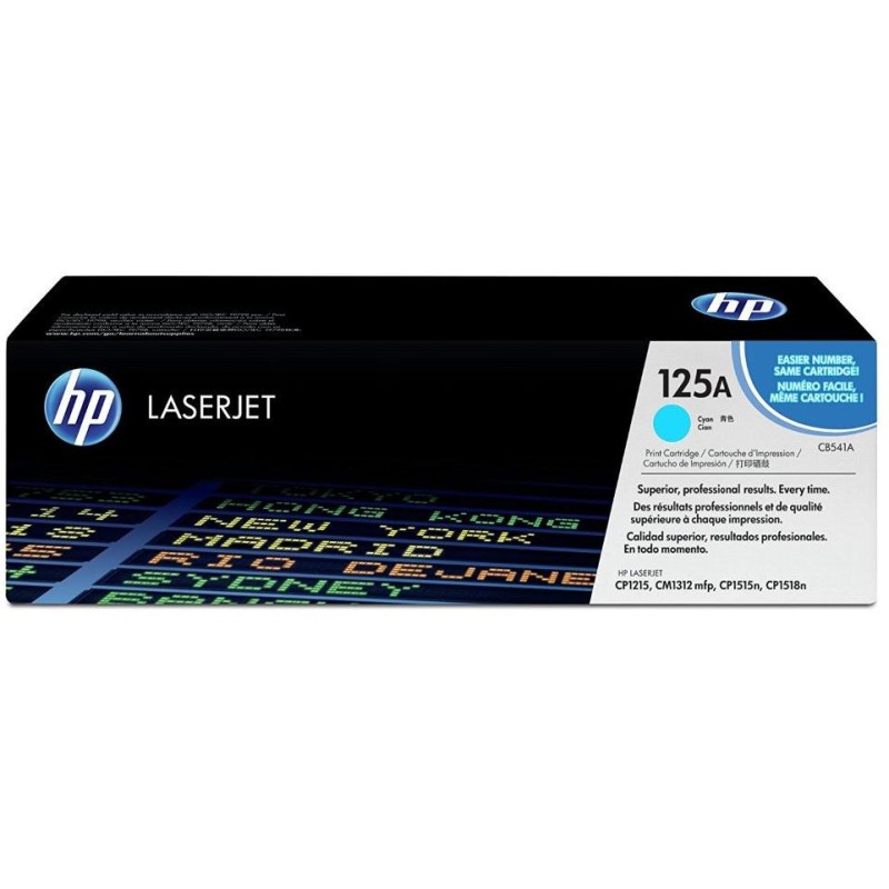 HP azurový toner CB541A pro CP1515 originál