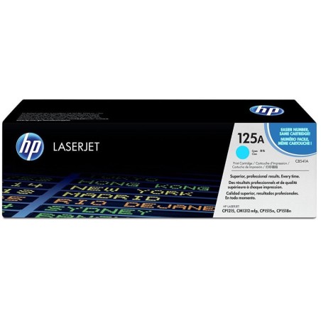 HP azurový toner CB541A pro CP1515 originál
