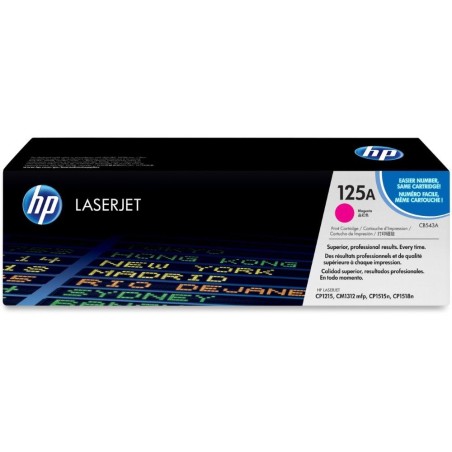HP purpurový toner CB543A pro CP1515 originál