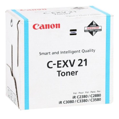 Canon originální toner C-EXV21C/ iRC-2880/ 3x80/ 14 000 stran/ azurový
