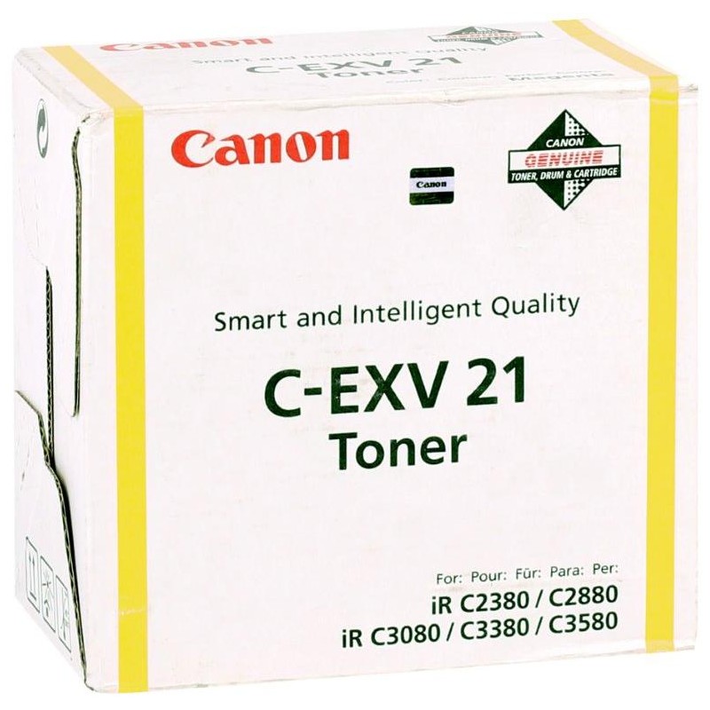 Canon originální toner C-EXV21Y/ iRC-2880/ 3x80/ 14 000 stran/ Žlutý