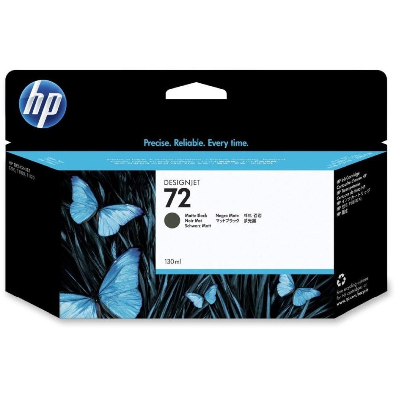 HP (72) C9403A  ink. náplň matná černá černá, 130 ml Vivera originál