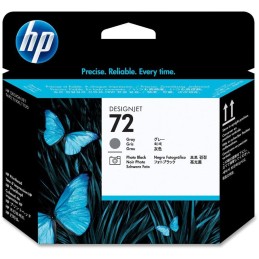 HP (72) C9380A tisková hlava šedá a photo černá originál