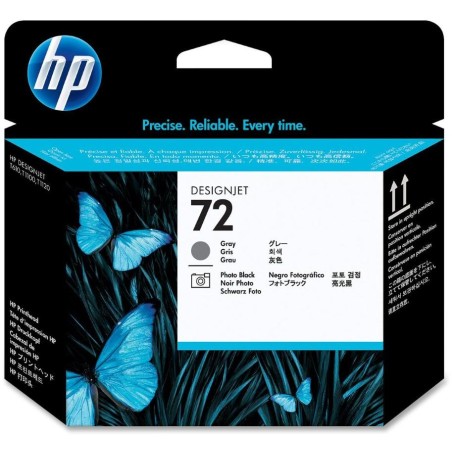 HP (72) C9380A tisková hlava šedá a photo černá originál