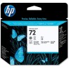 HP (72) C9380A Druckkopf grau und fotoschwarz original