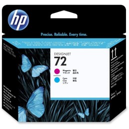HP (72) C9383A tisková hlava azurová a purpurová originál