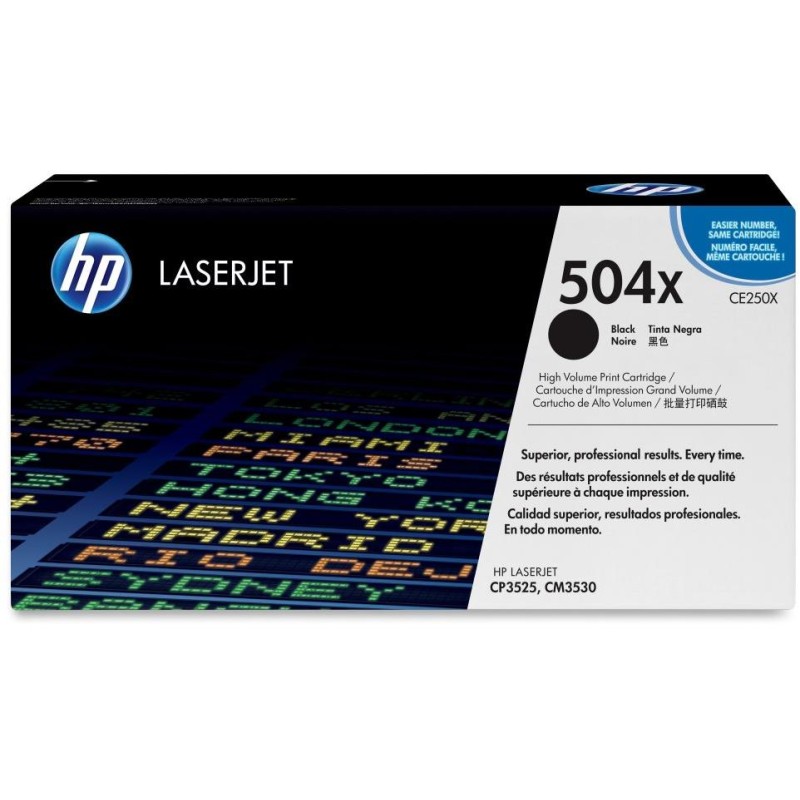 HP toner CE250X černý (10500 str) originál