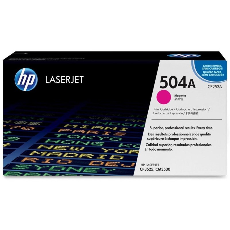 HP toner CE253A purpurová (7000 str) originál