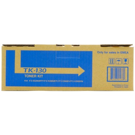 Kyocera toner TK-130/ FS-1300D/ FS-1350D/ 1028MFP/ 1128MFP/ 7200 stran/ Černá