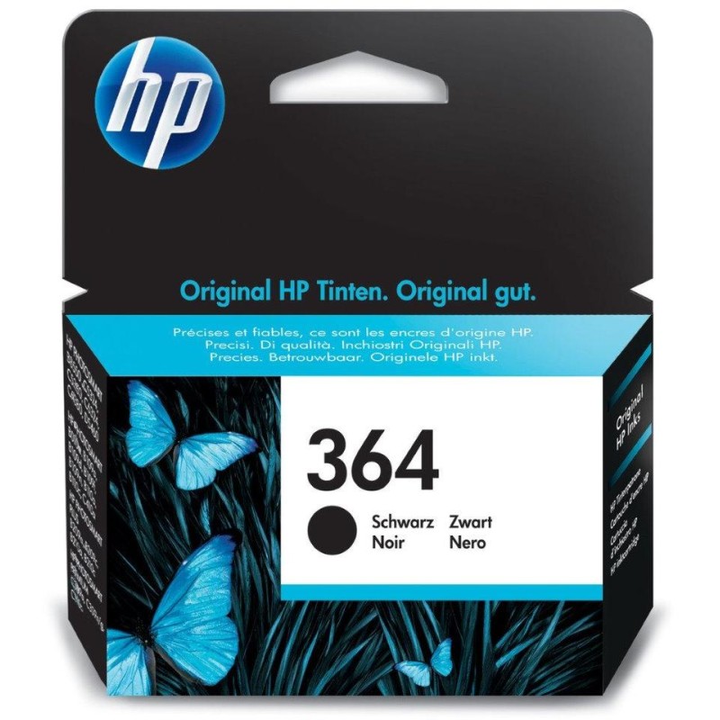 HP (364) inkoustová náplň Vivera černá CB316EE originál