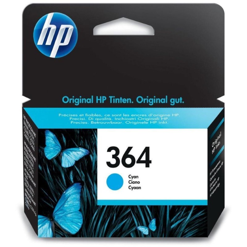 HP (364) inkoustová náplň Vivera azurová CB318EE originál